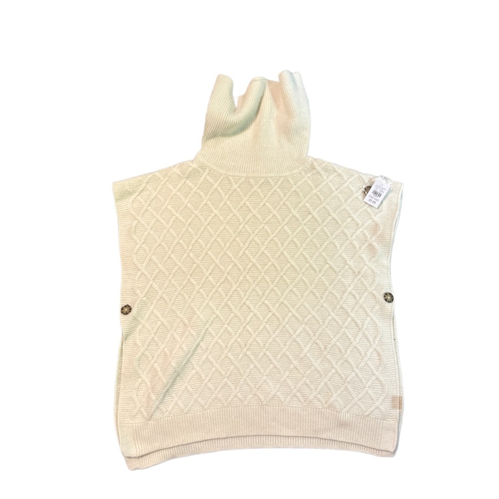 Tantrums  OS, poncho type sweater, nwt